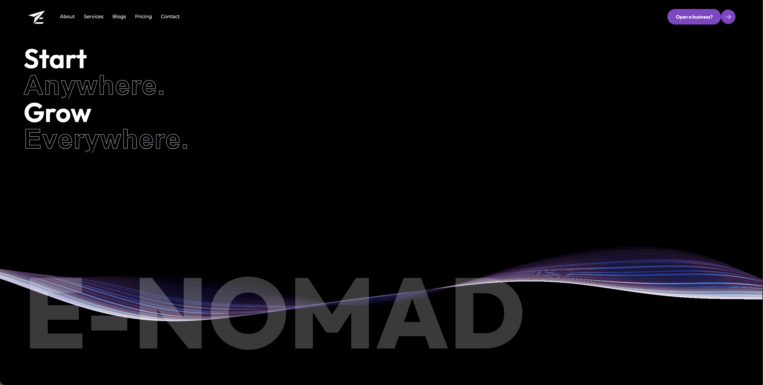 Animated Landing product screenshot